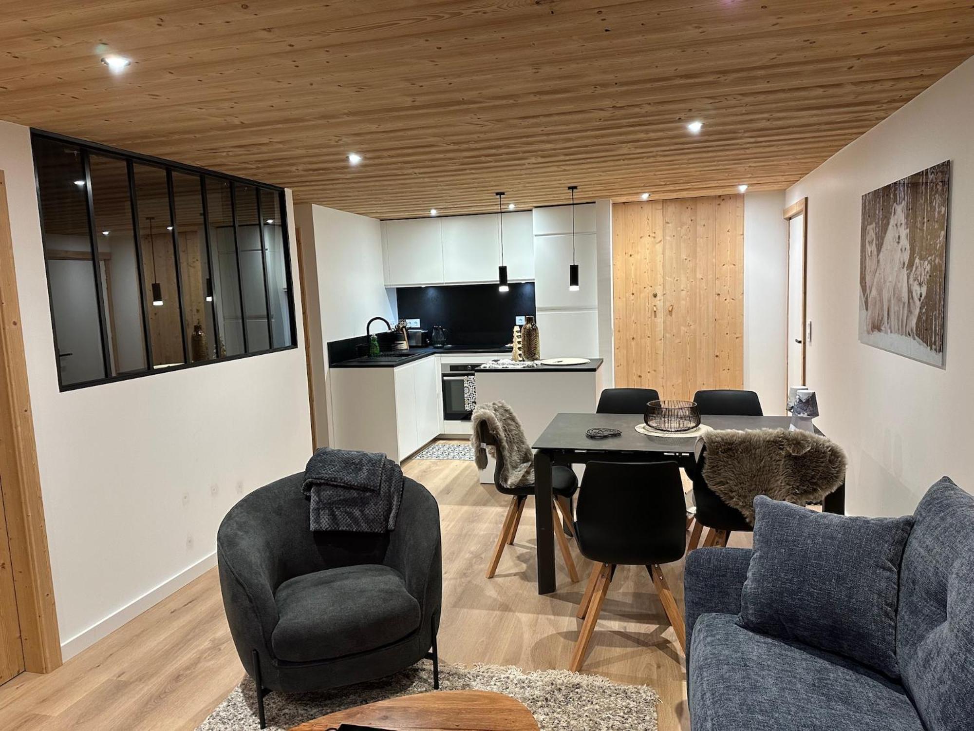 Les Loups Blancs Apartment Courchevel Exterior foto